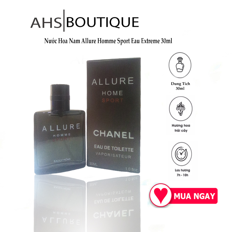 Chanel Allure Homme Sport  EDP  chiết 10ml  Mans Styles