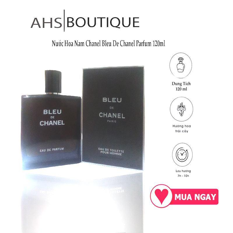Nước Hoa Nam Bleu De Chanel Parfume 120ml - Cửa Hàng Quần Áo, Phụ Kiện Thời  Trang, Nước Hoa